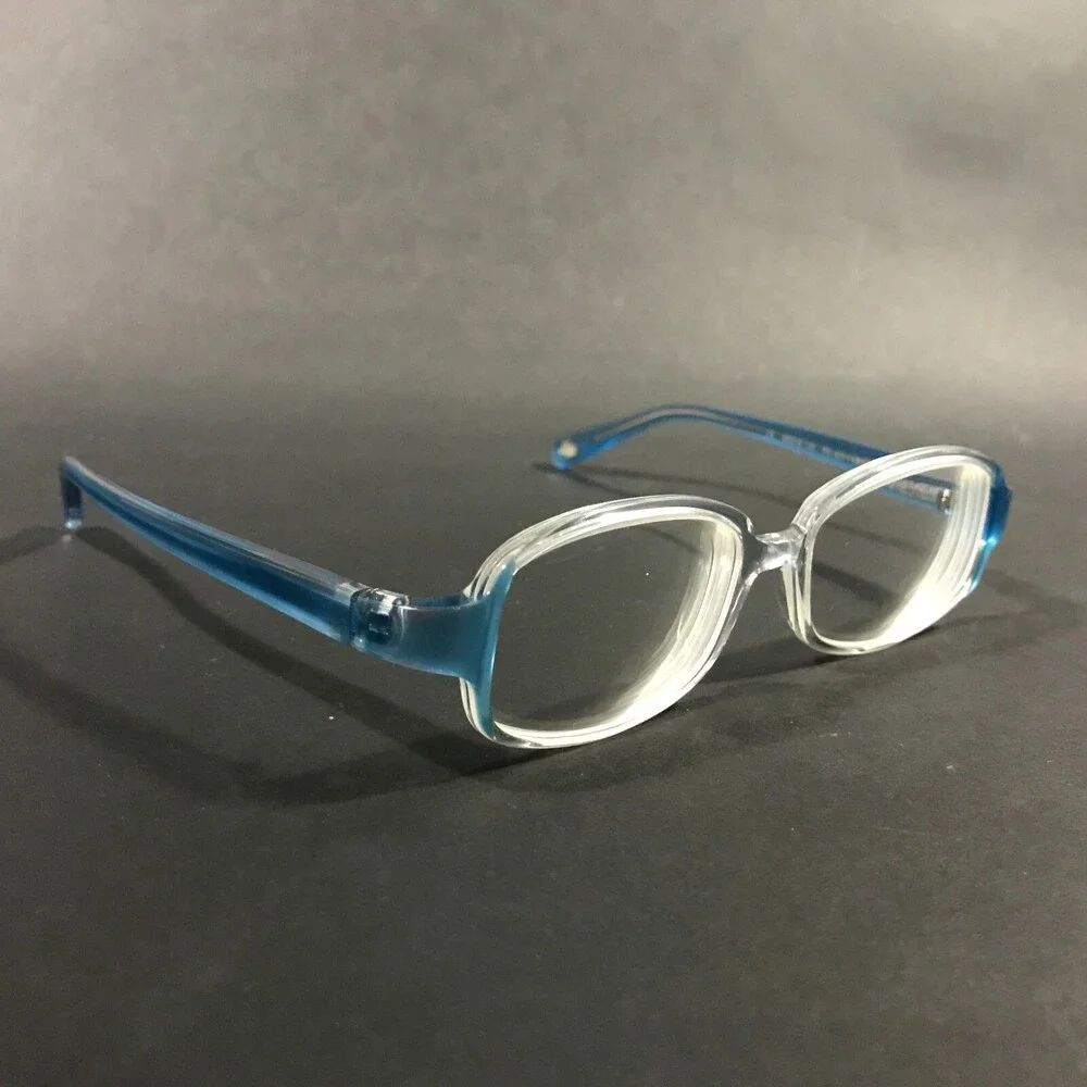 Paul Smith Eyeglasses Frames PS-421 CRY/AQ Blue Clear Rectangular 49-16-135
